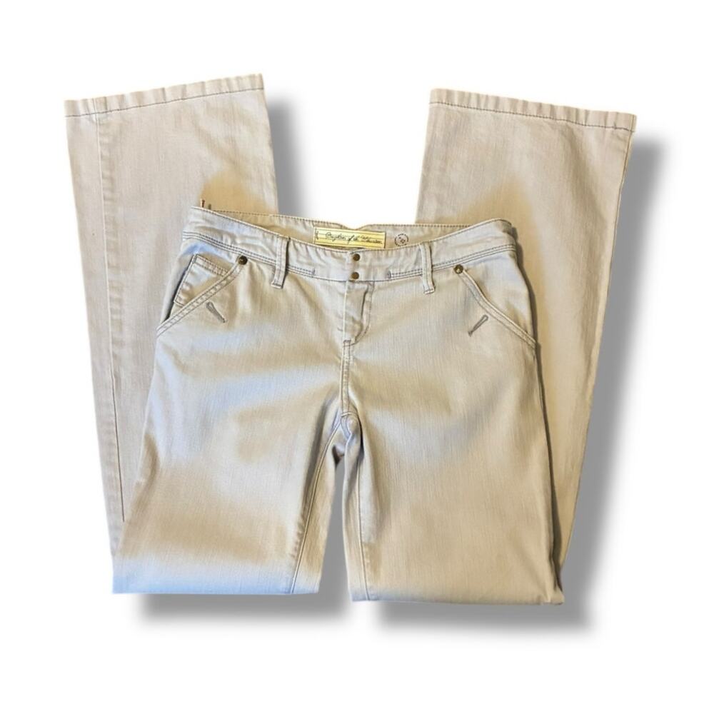 Anthropologie Daughters of The Liberation low rise flare jeans - Picture 6 of 7